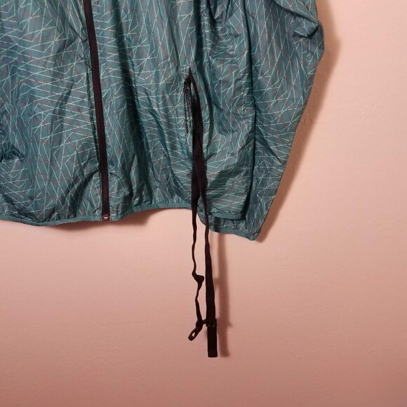 Nike City Scape Packable Jacket Windbreaker Teal XXL Nike Tech 653662-300 - Picture 2 of 10